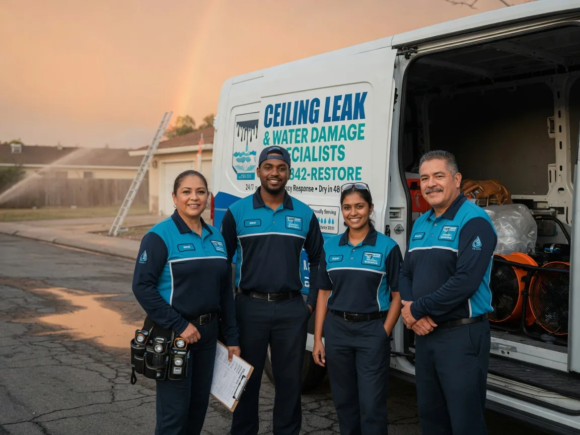 Ceiling Leak Cleanup company in Del City, OK